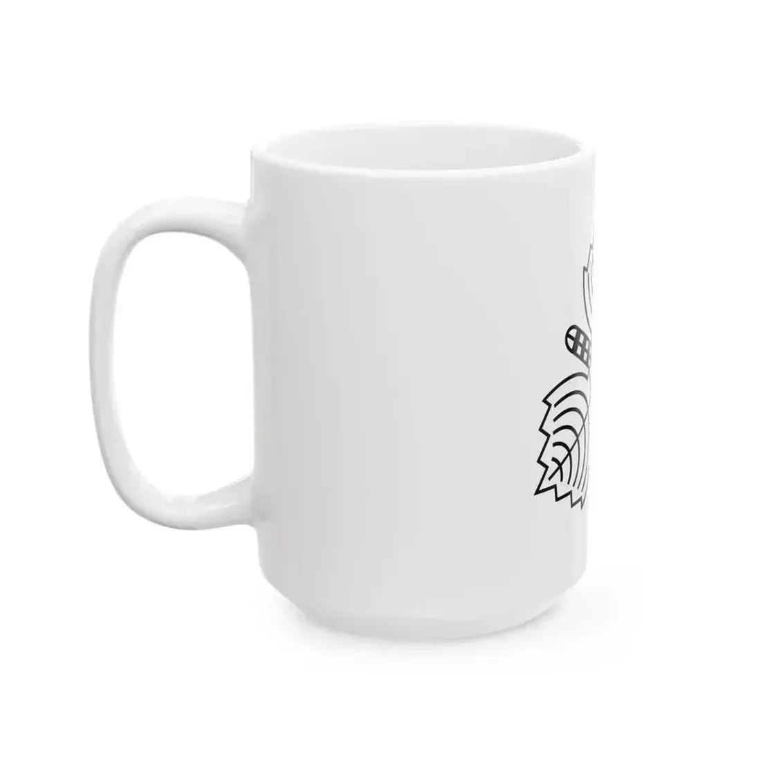 Flag of Karafuto Prefecture (Japan) White Coffee Mug - Go Mug Yourself