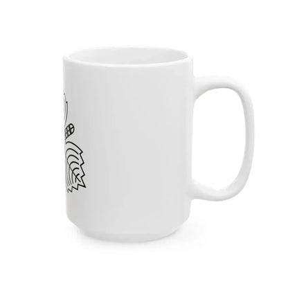 Flag of Karafuto Prefecture (Japan) White Coffee Mug - Go Mug Yourself
