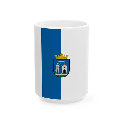 Flag of Karako (Hungary) White Coffee Mug 15oz - Go Mug Yourself