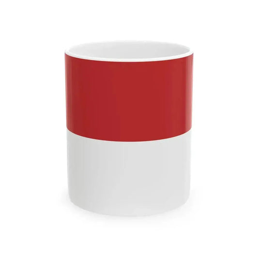 Flag of Karakoszorcsok (Hungary) White Coffee Mug 11oz - Go Mug Yourself