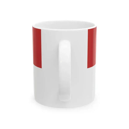 Flag of Karakoszorcsok (Hungary) White Coffee Mug - Go Mug Yourself