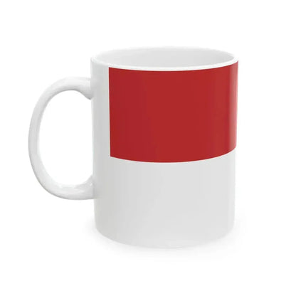 Flag of Karakoszorcsok (Hungary) White Coffee Mug - Go Mug Yourself