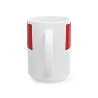 Flag of Karakoszorcsok (Hungary) White Coffee Mug - Go Mug Yourself