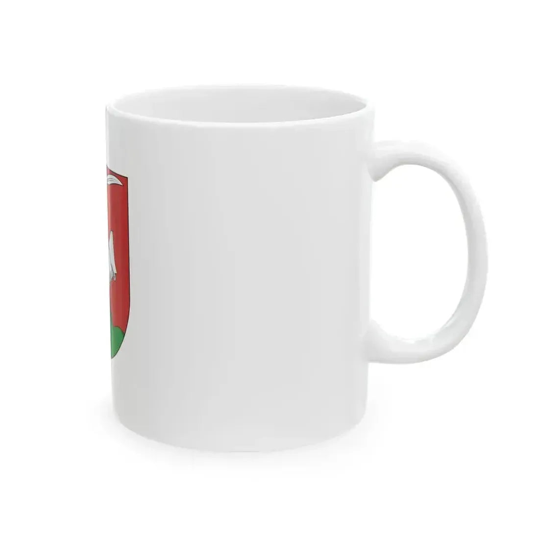 Flag of Karakoszorcsok variant (Hungary) White Coffee Mug - Go Mug Yourself