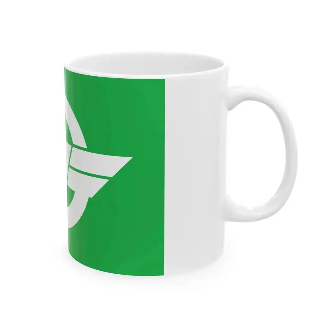 Flag of Karakuwa Miyagi 1963-2006 (Japan) White Coffee Mug - Go Mug Yourself