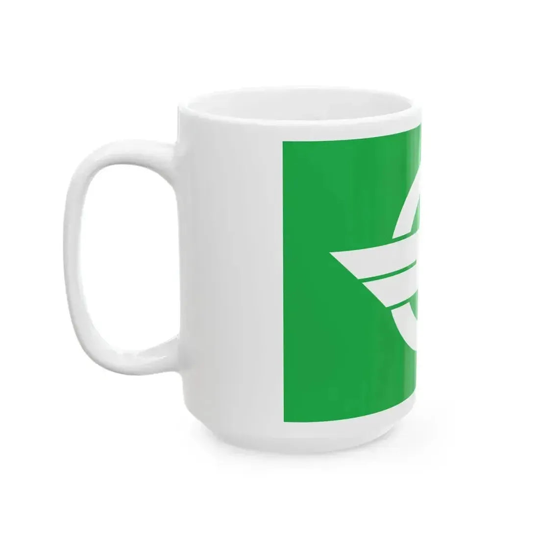 Flag of Karakuwa Miyagi 1963-2006 (Japan) White Coffee Mug - Go Mug Yourself