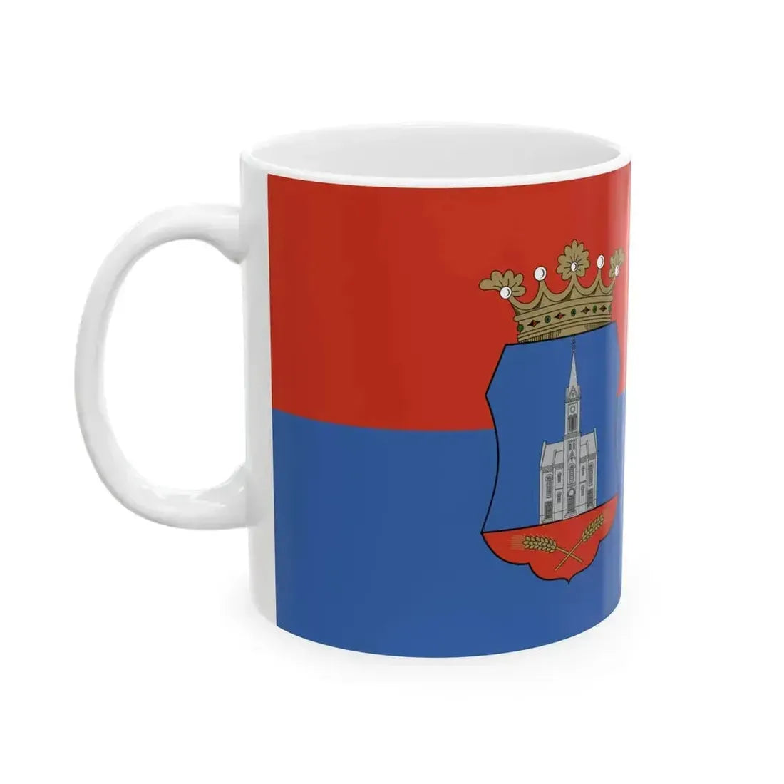 Flag of Karancssag (Hungary) White Coffee Mug - Go Mug Yourself