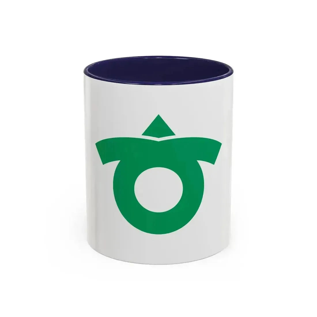 Flag of Kariya Aichi Japan - Accent Coffee Mug 11oz Navy - Go Mug Yourself