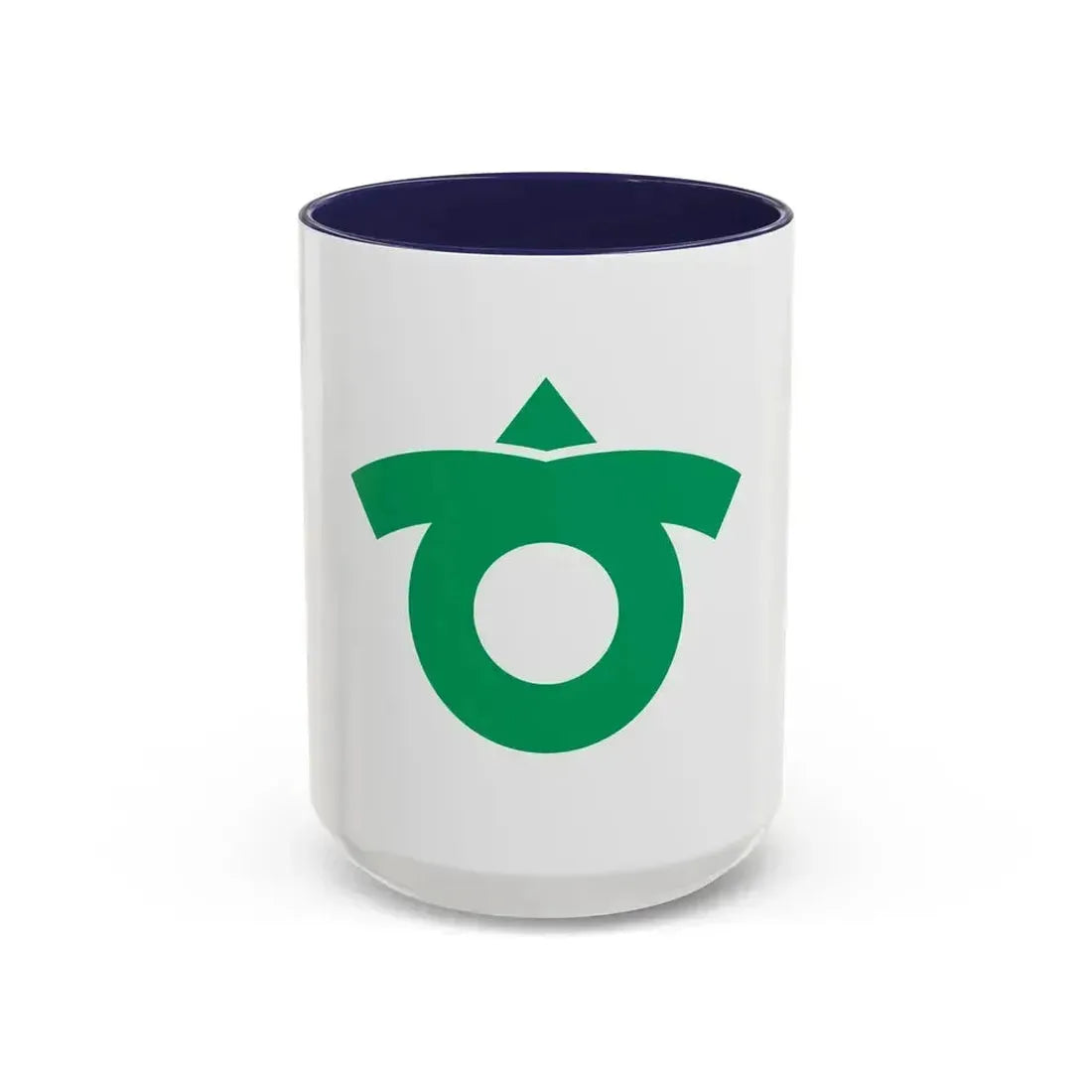 Flag of Kariya Aichi Japan - Accent Coffee Mug 15oz Navy - Go Mug Yourself