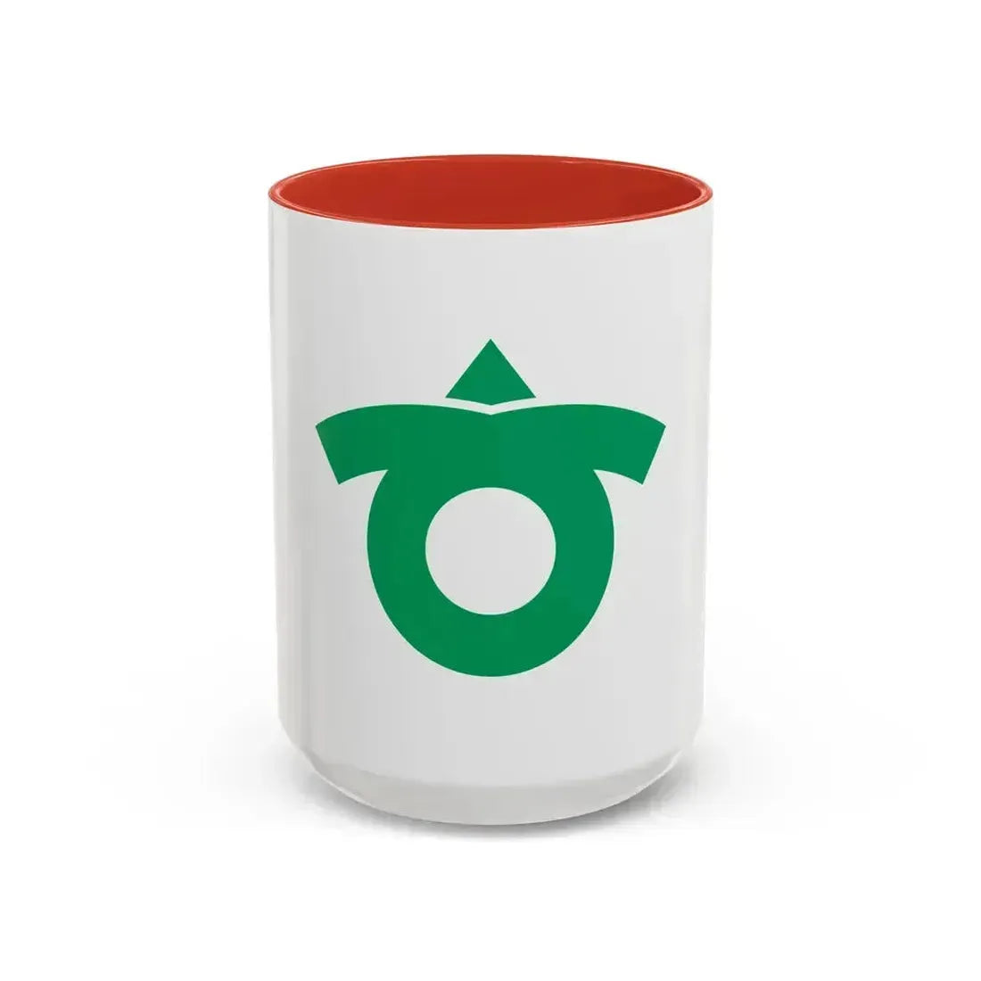 Flag of Kariya Aichi Japan - Accent Coffee Mug 15oz Red - Go Mug Yourself