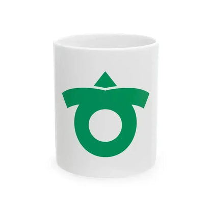 Flag of Kariya Aichi (Japan) White Coffee Mug 11oz - Go Mug Yourself