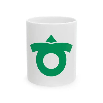 Flag of Kariya Aichi Japan - White Coffee Mug 11oz - Go Mug Yourself