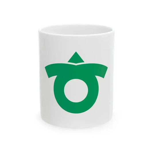 Flag of Kariya Aichi Japan - White Coffee Mug 11oz - Go Mug Yourself