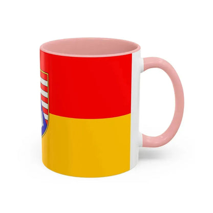 Flag of Karlovac County Croatia - Accent Coffee Mug - Go Mug Yourself