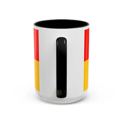 Flag of Karlovac County Croatia - Accent Coffee Mug - Go Mug Yourself