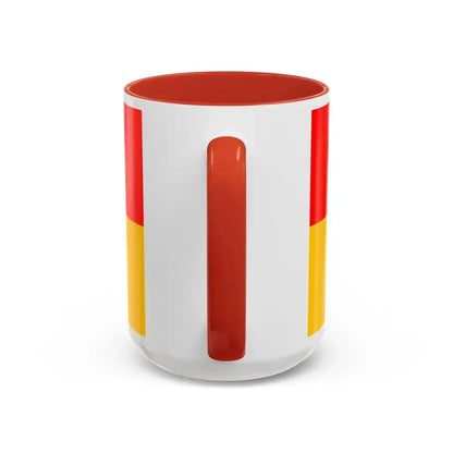 Flag of Karlovac County Croatia - Accent Coffee Mug - Go Mug Yourself