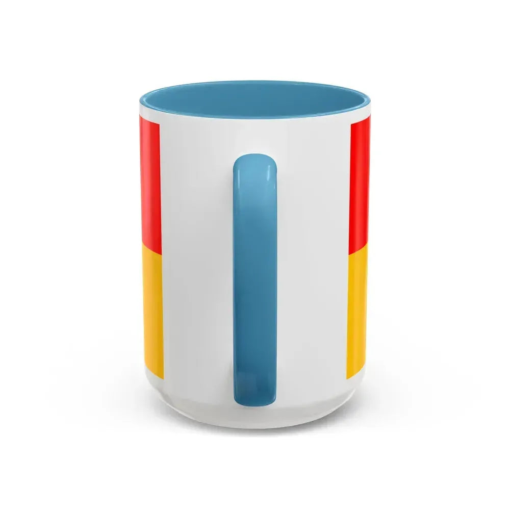 Flag of Karlovac County Croatia - Accent Coffee Mug - Go Mug Yourself