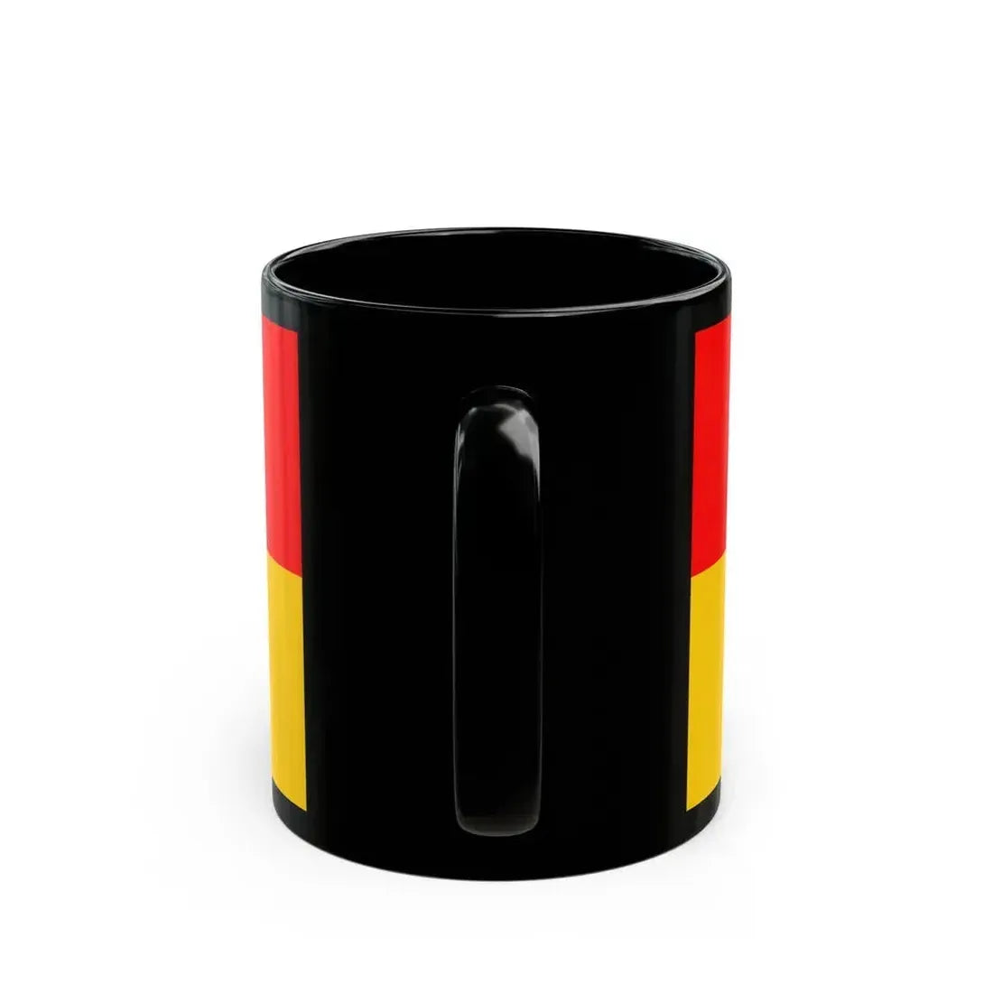 Flag of Karlovac County Croatia - Black Coffee Mug - Go Mug Yourself