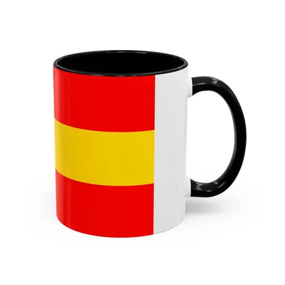 Flag of Karlsruhe 2 Germany - Accent Coffee Mug - Go Mug Yourself
