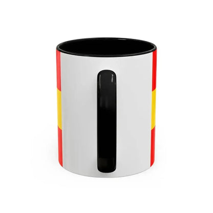 Flag of Karlsruhe 2 Germany - Accent Coffee Mug - Go Mug Yourself