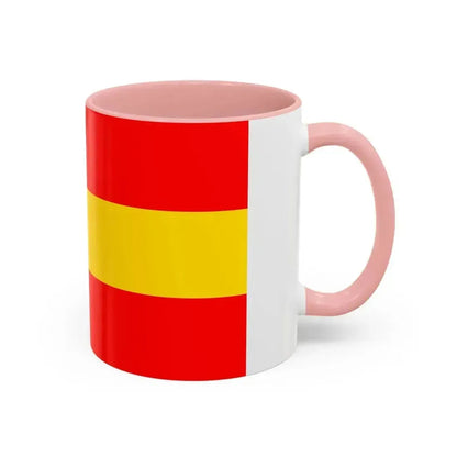 Flag of Karlsruhe 2 Germany - Accent Coffee Mug - Go Mug Yourself