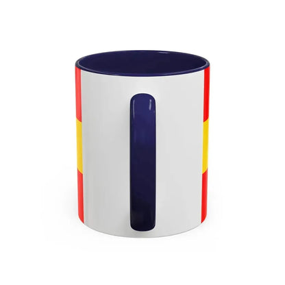 Flag of Karlsruhe 2 Germany - Accent Coffee Mug - Go Mug Yourself