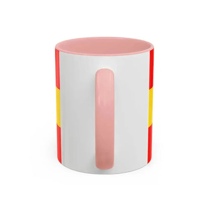 Flag of Karlsruhe 2 Germany - Accent Coffee Mug - Go Mug Yourself