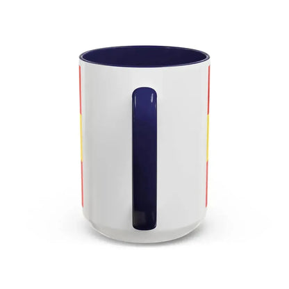 Flag of Karlsruhe 2 Germany - Accent Coffee Mug - Go Mug Yourself