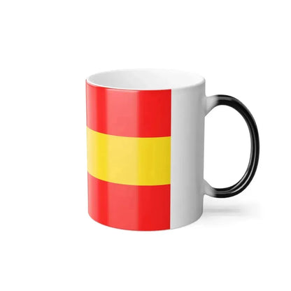 Flag of Karlsruhe 2 Germany - Color Changing Coffee Mug - Go Mug Yourself