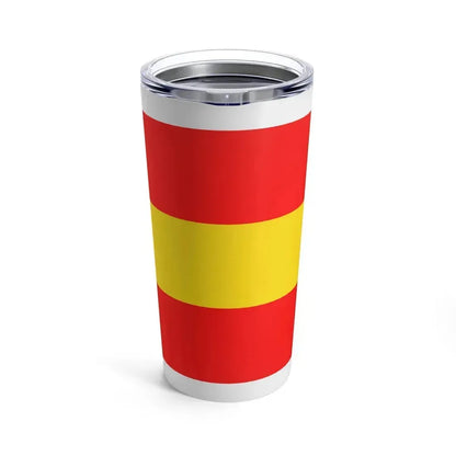Flag of Karlsruhe 2 Germany - Tumbler 20oz - Go Mug Yourself