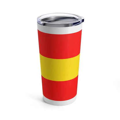 Flag of Karlsruhe 2 Germany - Tumbler 20oz - Go Mug Yourself