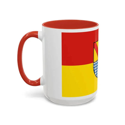 Flag of Karlsruhe Germany - Accent Coffee Mug - Go Mug Yourself