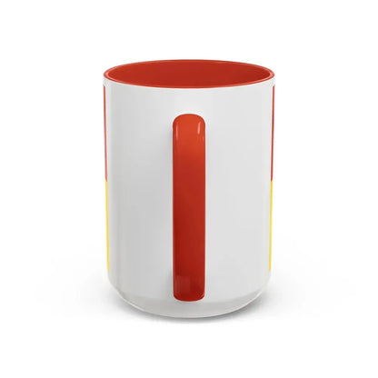 Flag of Karlsruhe Germany - Accent Coffee Mug - Go Mug Yourself