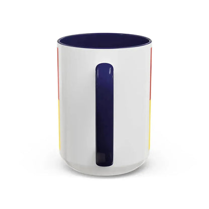Flag of Karlsruhe Germany - Accent Coffee Mug - Go Mug Yourself