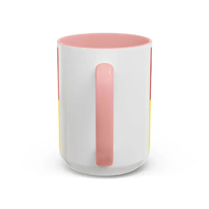 Flag of Karlsruhe Germany - Accent Coffee Mug - Go Mug Yourself