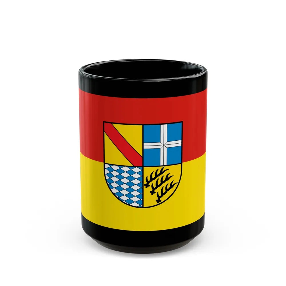 Flag of Karlsruhe Germany - Black Coffee Mug-15oz-Go Mug Yourself