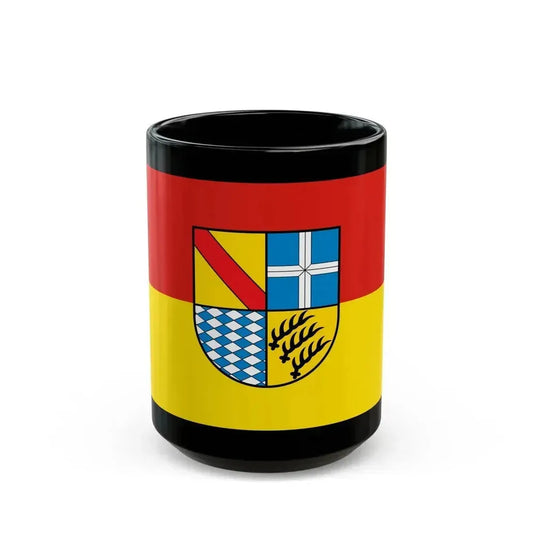 Flag of Karlsruhe Germany - Black Coffee Mug 15oz - Go Mug Yourself