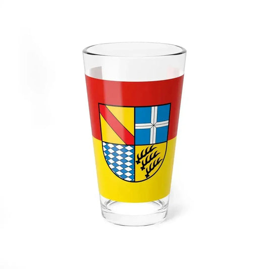 Flag of Karlsruhe Germany - Pint Glass 16oz 16oz - Go Mug Yourself