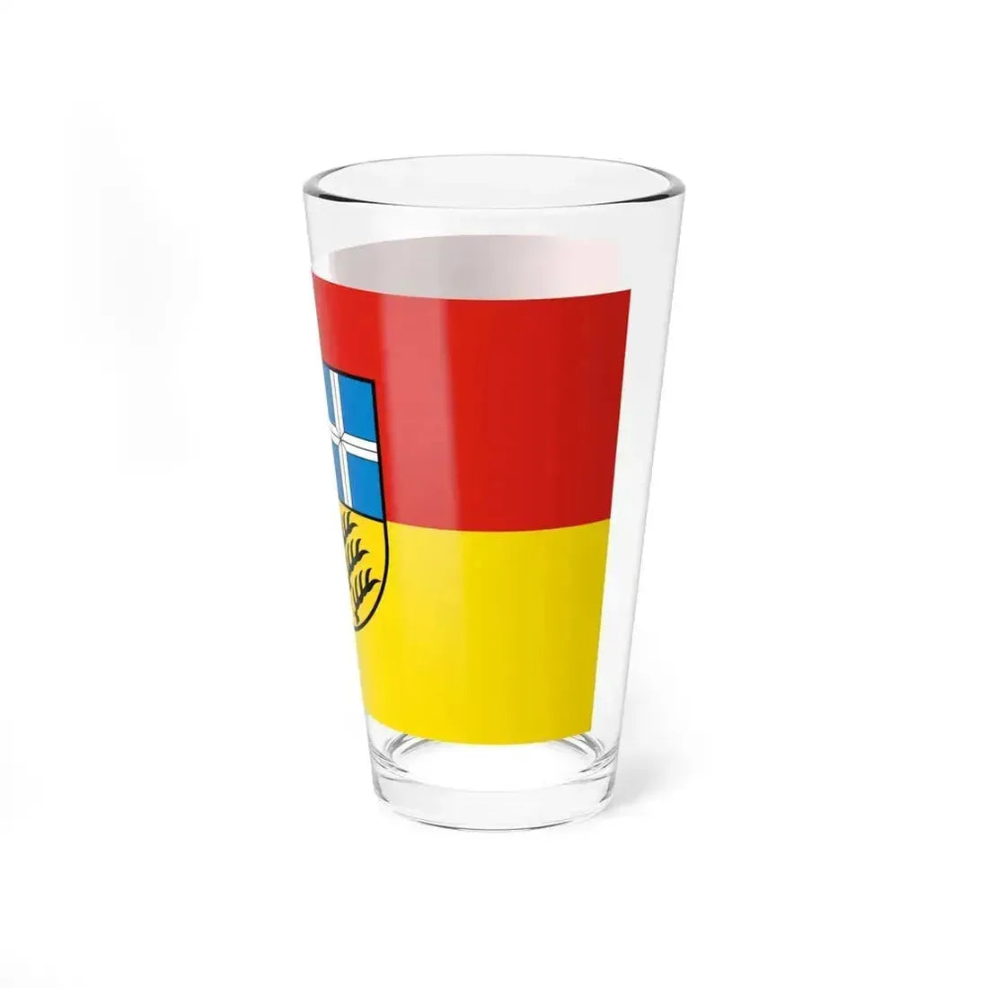 Flag of Karlsruhe Germany - Pint Glass 16oz - Go Mug Yourself
