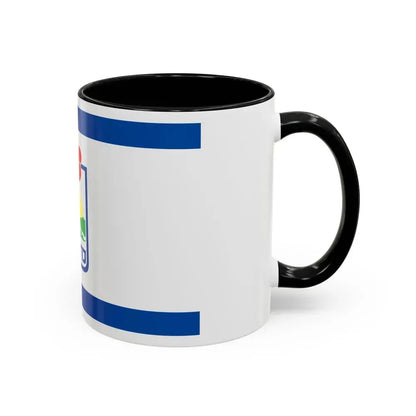 Flag of Karmiel Israel - Accent Coffee Mug - Go Mug Yourself