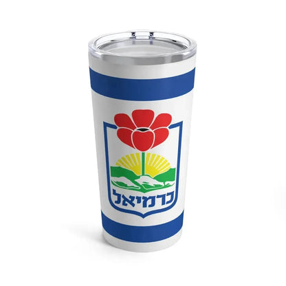 Flag of Karmiel Israel - Tumbler 20oz 20oz - Go Mug Yourself