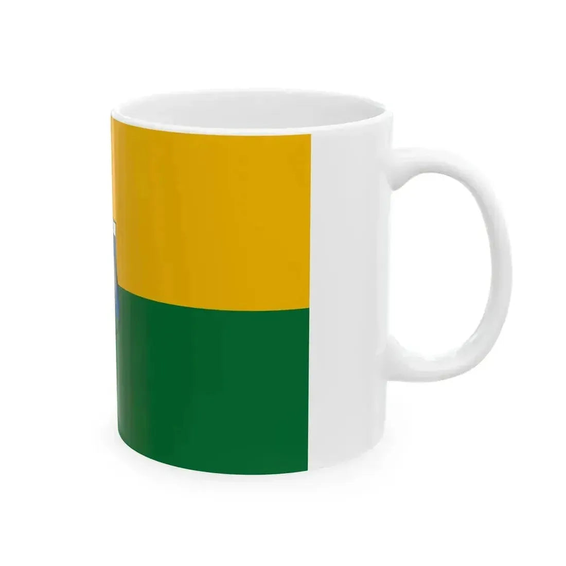 Flag of Kartal Hungary (Hungary) White Coffee Mug - Go Mug Yourself
