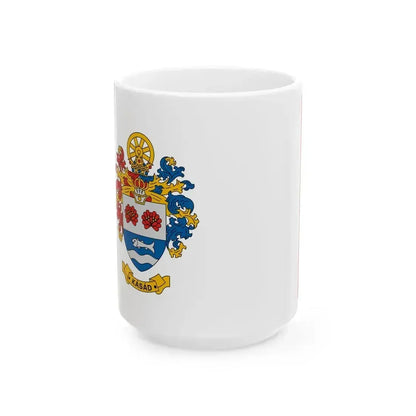 Flag of Kasad (Hungary) White Coffee Mug 15oz - Go Mug Yourself