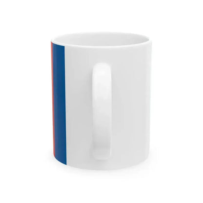 Flag of Kasad (Hungary) White Coffee Mug - Go Mug Yourself