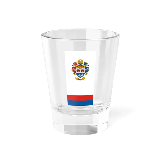 Flag of Kasad vertical (Hungary) Shot Glass 1.5oz 1.5oz - Go Mug Yourself