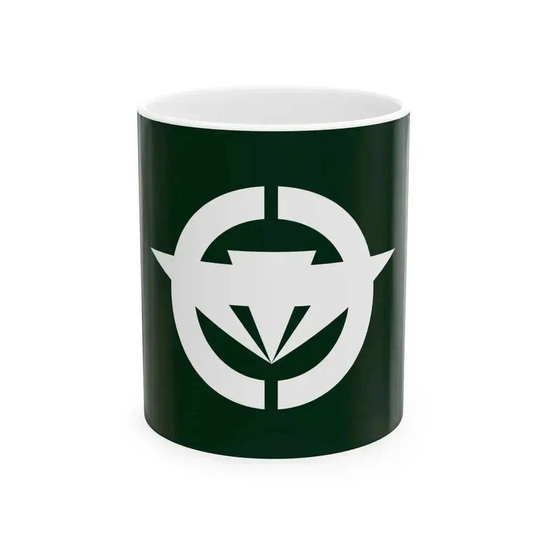 Flag of Kasagi Kyoto (Japan) White Coffee Mug 11oz - Go Mug Yourself