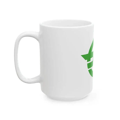 Flag of Kasai Hyogo (Japan) White Coffee Mug - Go Mug Yourself