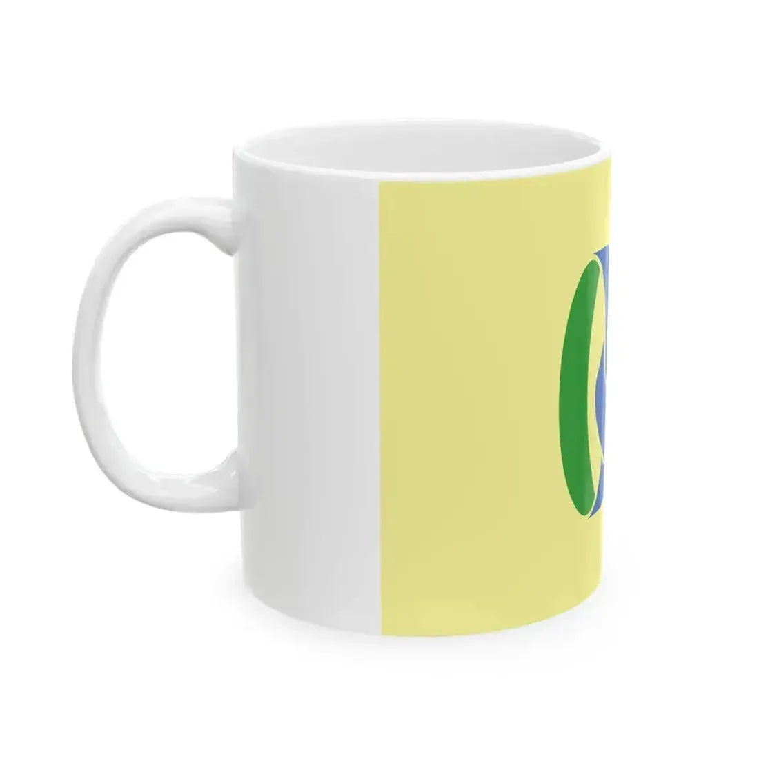 Flag of Kasama Ibaraki (Japan) White Coffee Mug - Go Mug Yourself