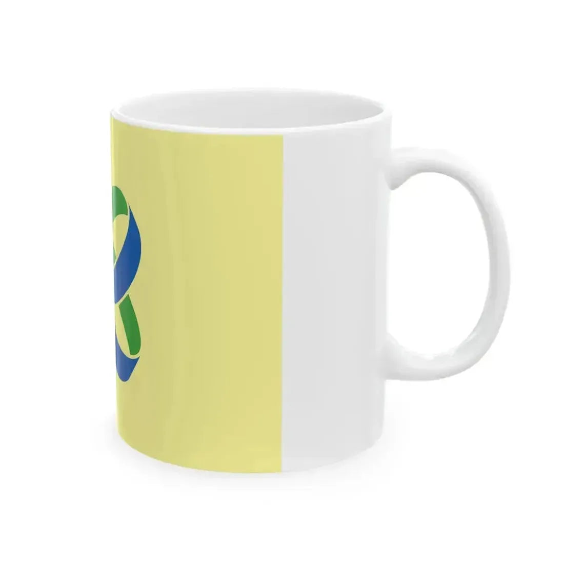Flag of Kasama Ibaraki (Japan) White Coffee Mug - Go Mug Yourself