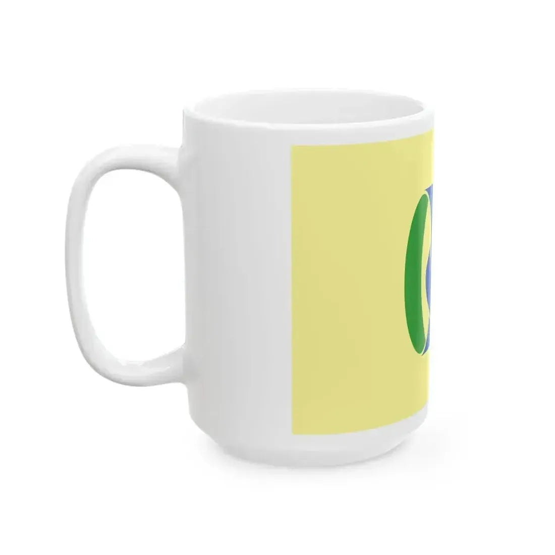 Flag of Kasama Ibaraki (Japan) White Coffee Mug - Go Mug Yourself